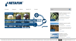 Desktop Screenshot of blog.netafim.it