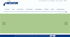 Desktop Screenshot of netafim.de