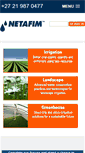 Mobile Screenshot of netafim.co.za