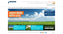 Desktop Screenshot of netafim.com.au