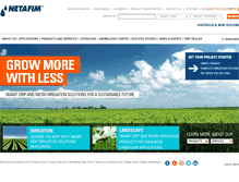 Tablet Screenshot of netafim.com.au